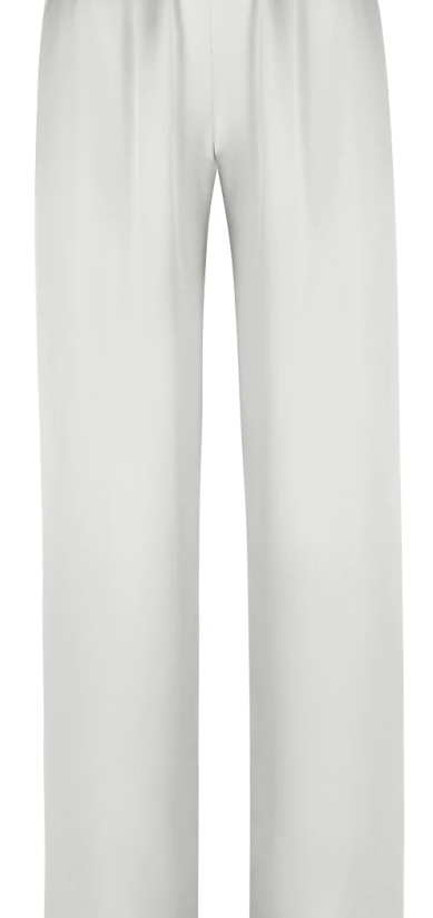 Silk White Pants